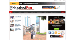 Desktop Screenshot of nagalandpost.com